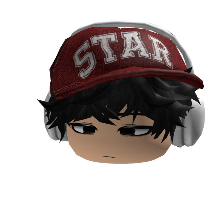 Emo Boy Red Hat y2k Combo