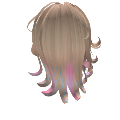 Gyaru Bouncy Layered Curls Gyaru Stripes
