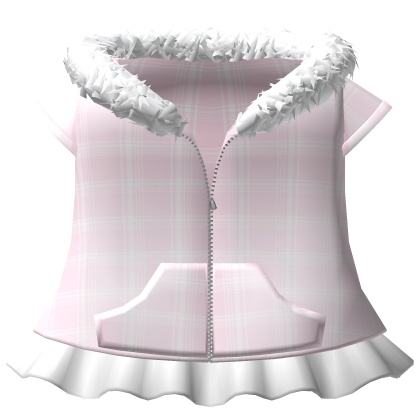 cute plaid hoodie & mini skirt 3.0 - pink