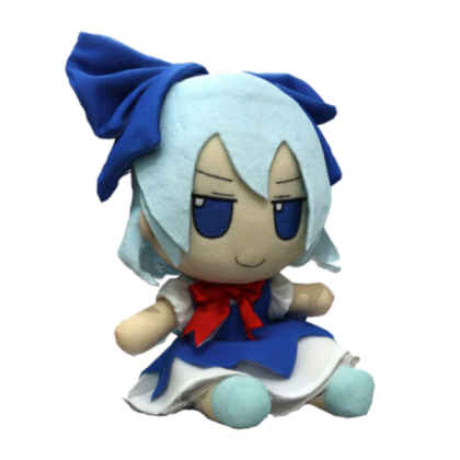 The cursed Cirno Roblox decal