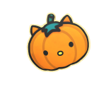 Cute Kawaii Pumpkin Kitty