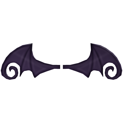 Cute Bat Vampire Wings Purple ♥ Roblox item