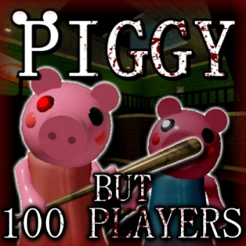 Piggy but It's 100 Players: Classic Edition