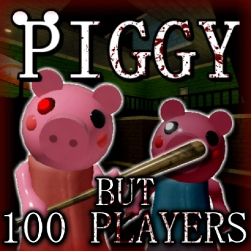 Piggy but It's 100 Players: Classic Edition official Roblox game thumbnail