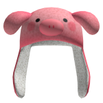 Pig Plushie Hood