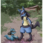 riolu and lucario group