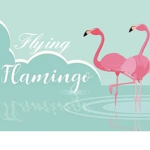 -flying flamingos-