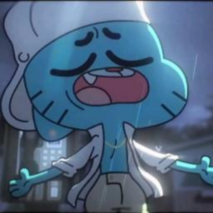 Gumball in that White Suit Roblox decal
