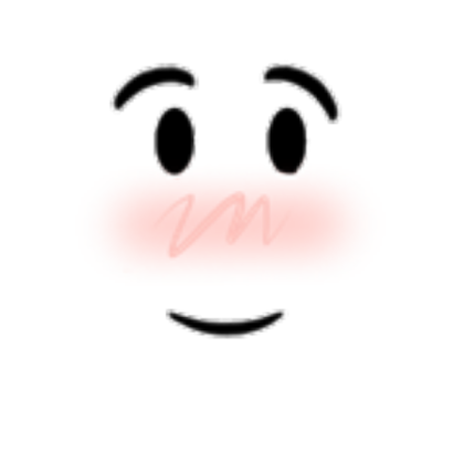 Blushing Face Roblox decal