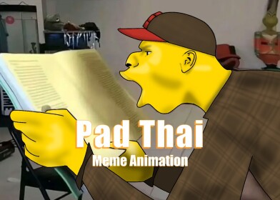 (tomodachi life) Pad Thai Meme Animation 