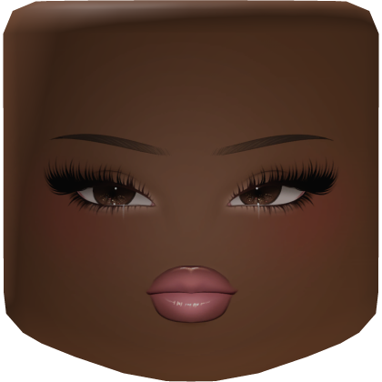 Intro Mink Lashes Makeup Face Brown Skin Tone Roblox item