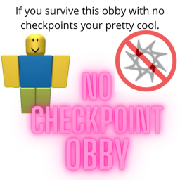 Obby with no checkpoints