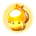 Golden mmushroom