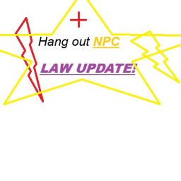⭐UPDATE: Law update! Hang out NPC⭐