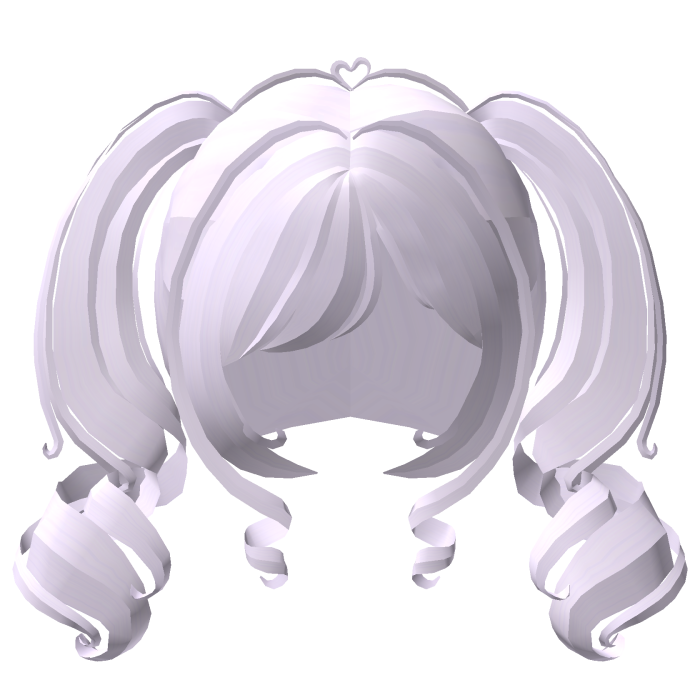 . ‿ ♡ magical princess curly pigtails purple