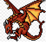 Sick fire dragon