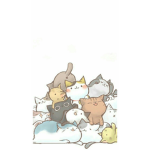 Calico kitty army