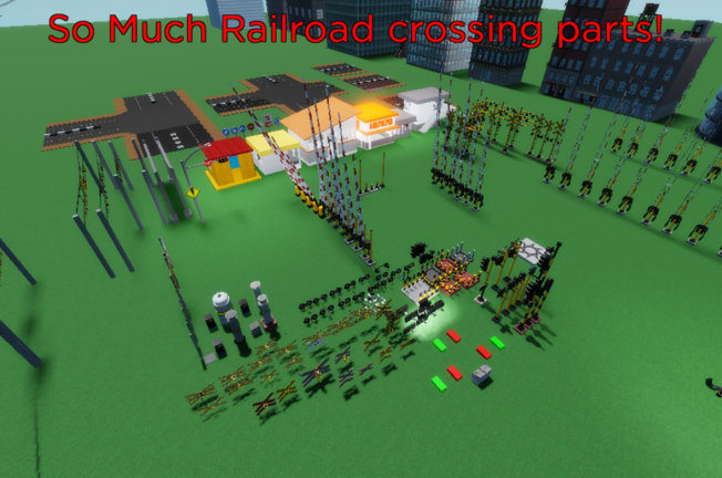 Build an Indonesian Railroad crossing! (HALLOWEEN) screenshot 1
