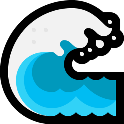 Wave emoji Roblox decal