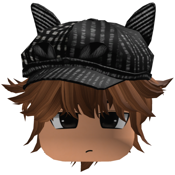 Messy Fluffy Emo Y2K Boy Hair VKAI brown CAT