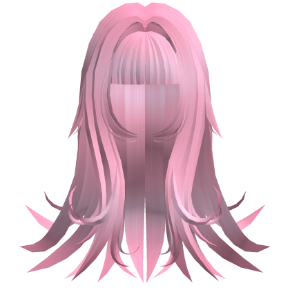 Long kawaii anime moe spikes in pink