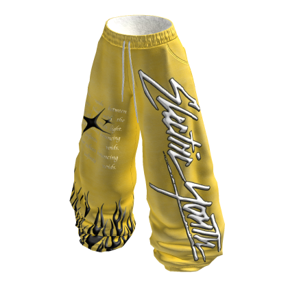 Yellow Sweatpants