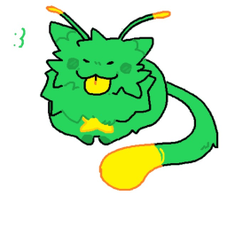 Feed the giant alien cat