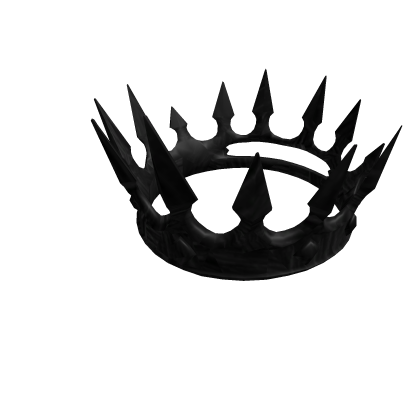 Black Spiked Crown