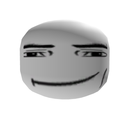 Man Giant Head Roblox item