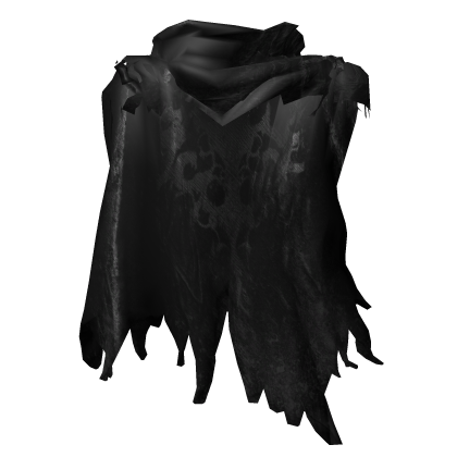 Black Emo Trendy Cape Roblox item