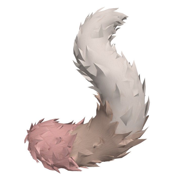 Pink Cute Furry Tail