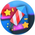 Firework Hunter Roblox badge thumbnail