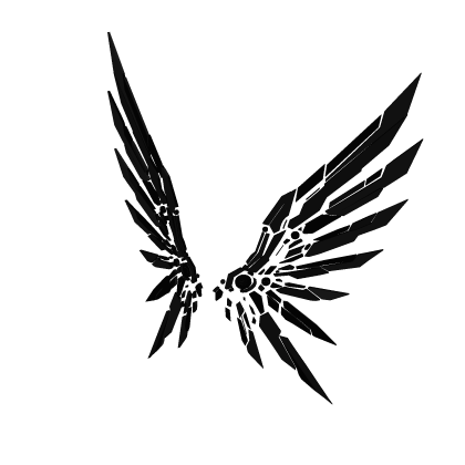 Black Metalic Mecha Wings (ASM)
