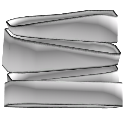 White Anime Left Shoulder Bandage