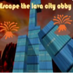 escape the lava city obby