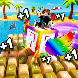  +1 Speed Lucky Block ASMR Keyboard Escape | Beach icon