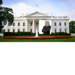 be obama and live in the white house [UPDATE]