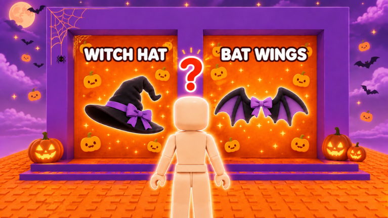 Halloween Outfit Tower! [Would you Rather] 🎃 screenshot 1