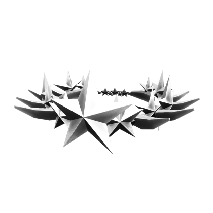 Silver Spiky Star Crown Roblox NoFilter