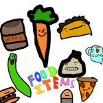 food items!
