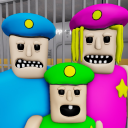 BUFF POLICE FAMILY PRISON RUN ESCAPE! (Obby)