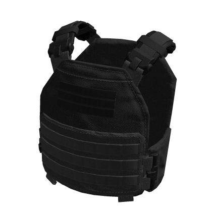 Black Military Vest