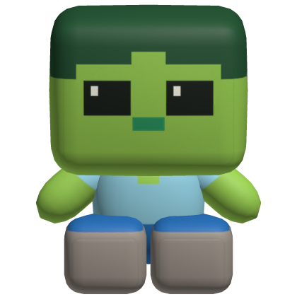 Zombie Pixel Plushie Backpack