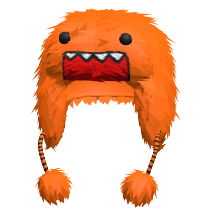 Orange Domo Ushanka Roblox item