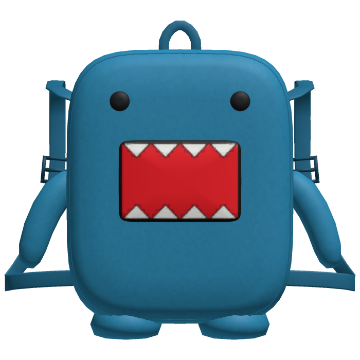 Blue Domo Backpack [1.0]