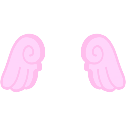 ♡ Cute Chibi Glowing Angel Wings in Pink