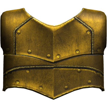 Gold Medieval Chestplate