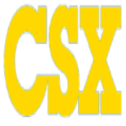 CSX RR logo yellow
