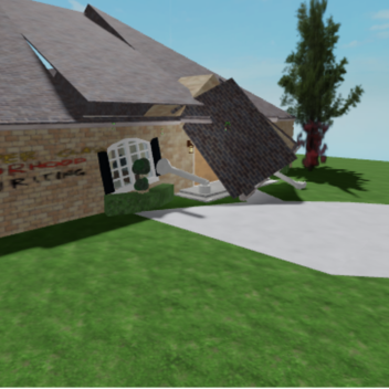 Abandoned ceiling fan house