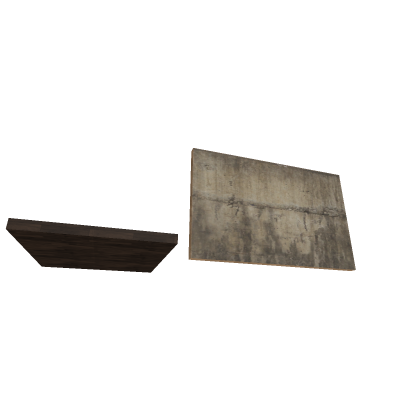 Floor and wall horror kit
